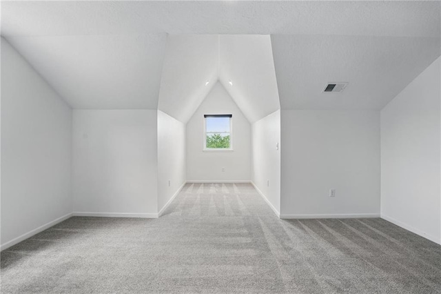 5263 SW Raintree Pkwy, Lees Summit, MO 64082 - additional living space with carpet flooring, lofted ceiling, and baseboards