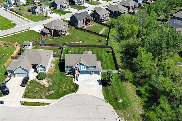 2511 E Maple Ct, Tonganoxie, KS 66086 - aerial view of property and surrounding area featuring nearby suburban area