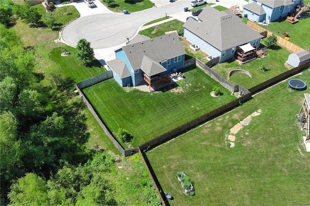 2511 E Maple Ct, Tonganoxie, KS 66086 - aerial perspective of suburban area