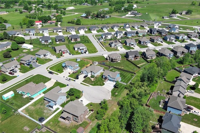 2511 E Maple Ct, Tonganoxie, KS 66086 - aerial view of property's location with nearby suburban area