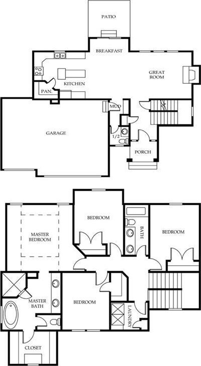 19629 W 196th St, Spring Hill, KS 66083 - home floor plan