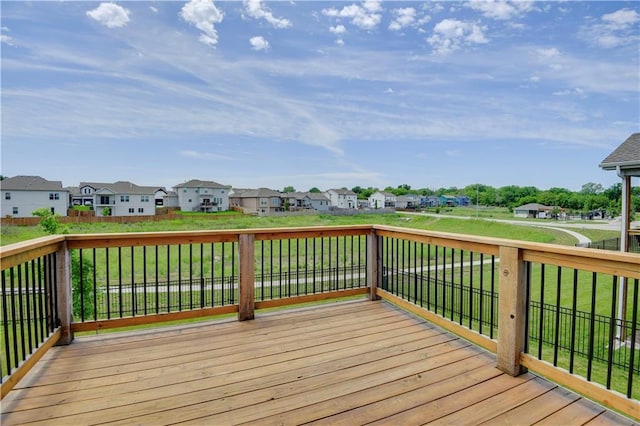 19629 W 196th St, Spring Hill, KS 66083 - deck featuring a residential view and a yard