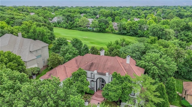 3109 W 118th St, Leawood, KS 66211 - aerial view of a local golf course