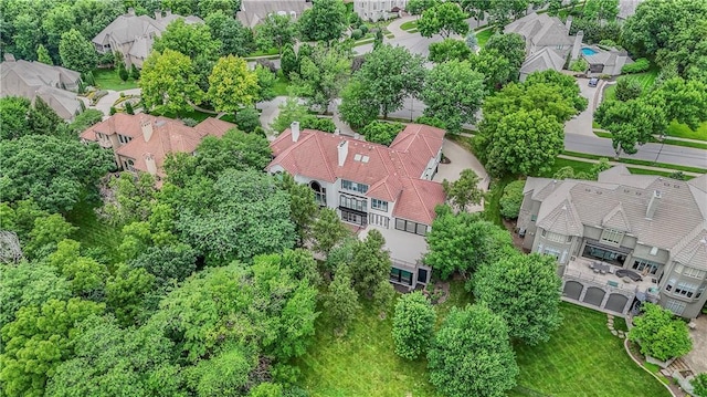 3109 W 118th St, Leawood, KS 66211 - aerial perspective of suburban area