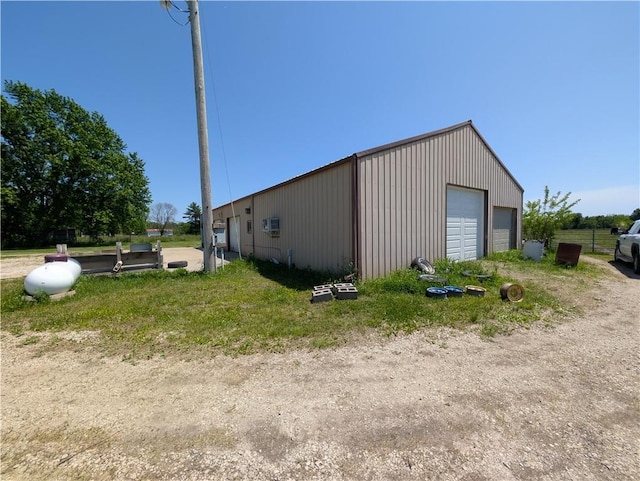 view of outbuilding with an outdoor structure
