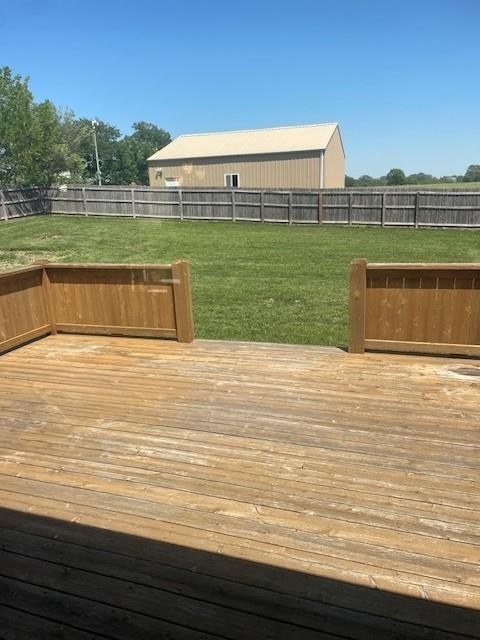 21162 147th St, Basehor, KS 66007 - view of wooden terrace