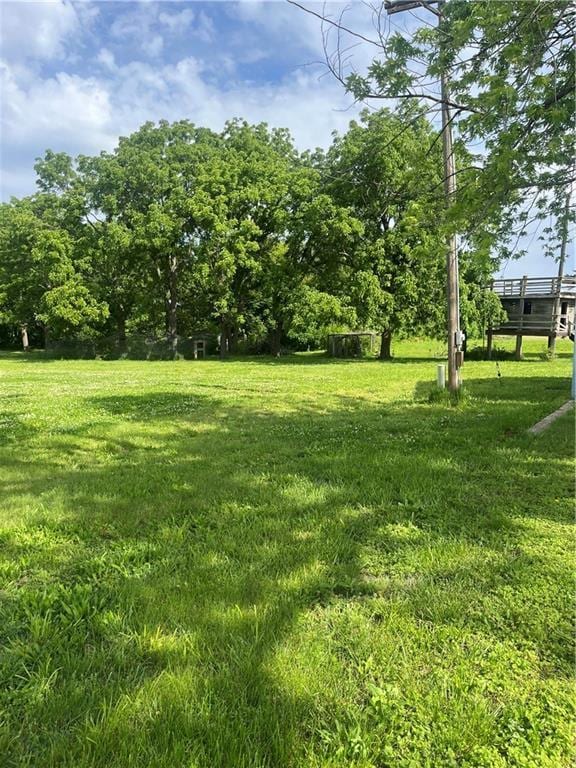 622 W Franklin St, Moran, KS 66755 - view of green lawn