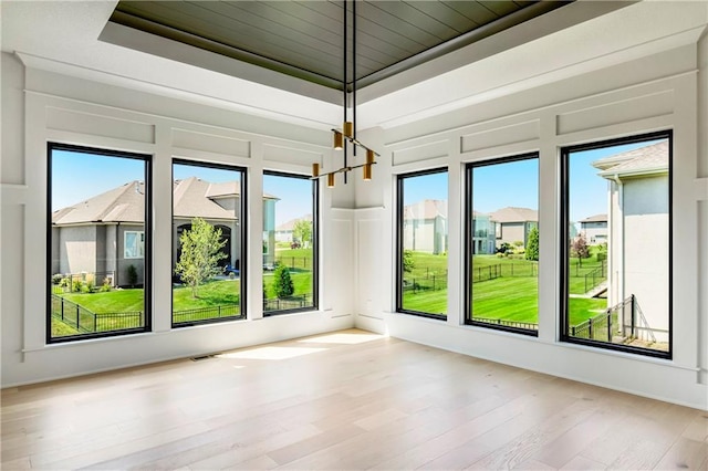 17556 Acton St, Overland Park, KS 66085 - unfurnished sunroom featuring plenty of natural light