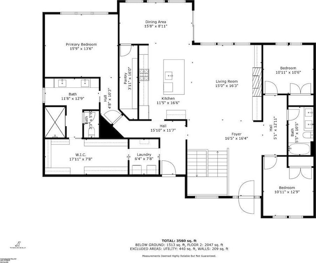 9305 SW Sushi Cir, Lees Summit, MO 64064 - property floor plan