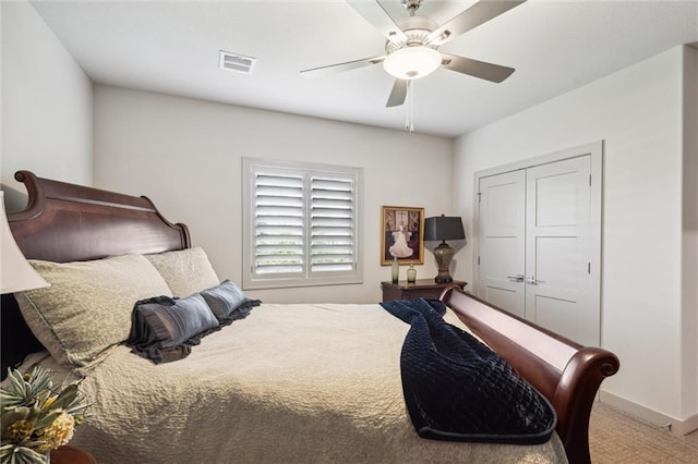 15278 W 173rd St, Olathe, KS 66062 - carpeted bedroom featuring a ceiling fan