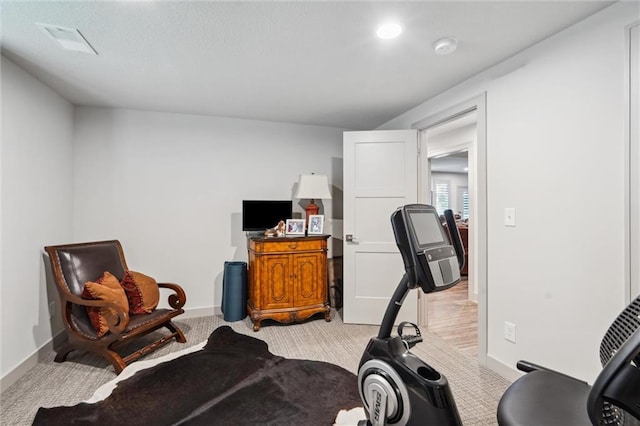 15278 W 173rd St, Olathe, KS 66062 - workout area featuring carpet and baseboards