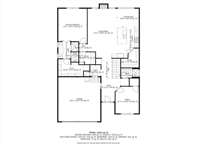 15278 W 173rd St, Olathe, KS 66062 - floor plan / room layout