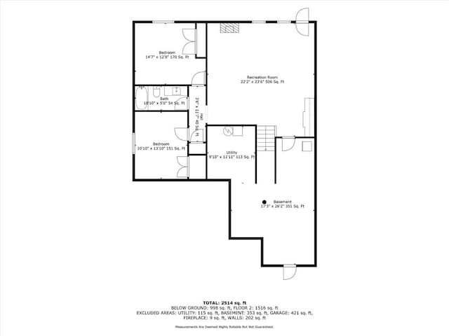 15278 W 173rd St, Olathe, KS 66062 - floor plan / room layout