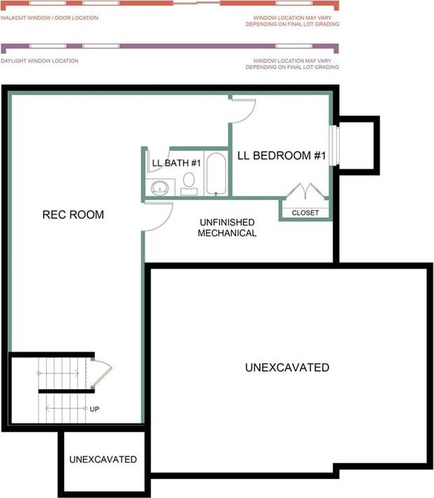 411 Woodview Dr, Raymore, MO 64083 - floor plan / room layout