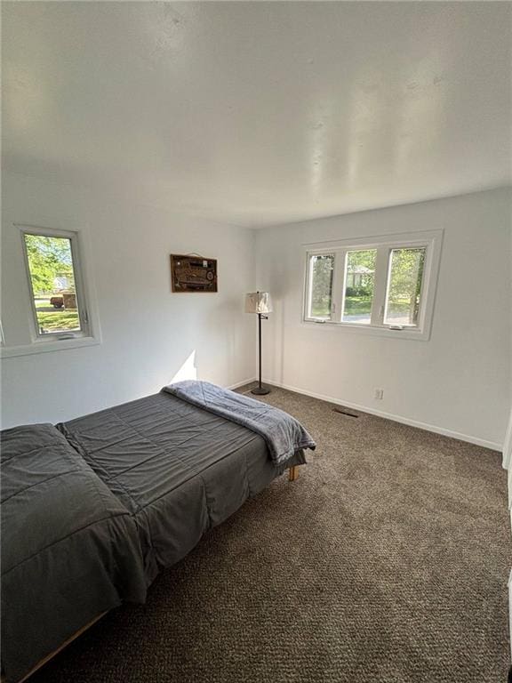 1702 Countryside Dr, Pittsburg, KS 66762 - carpeted bedroom featuring multiple windows and baseboards
