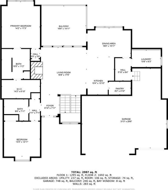 20611 W 113th St, Olathe, KS 66061 - view of home floor plan