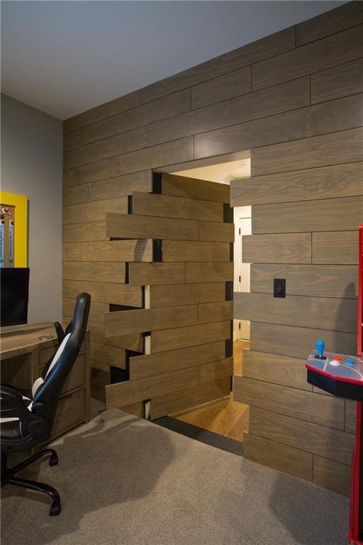 10702 W 142nd Ter, Overland Park, KS 66221 - office with wooden walls