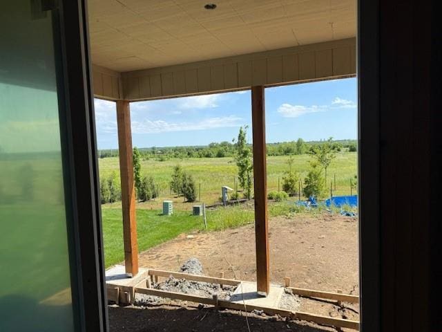 15349 W 173rd Ter, Olathe, KS 66062 - entryway with a view of rural / pastoral area