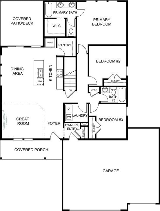 1014 Branchwood Ln, Raymore, MO 64083 - room layout