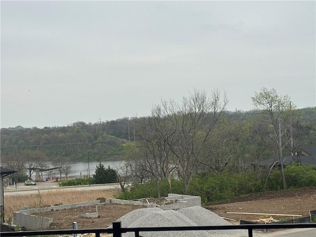 9019 Freedom Cir, Lenexa, KS 66227 - water view featuring a forest