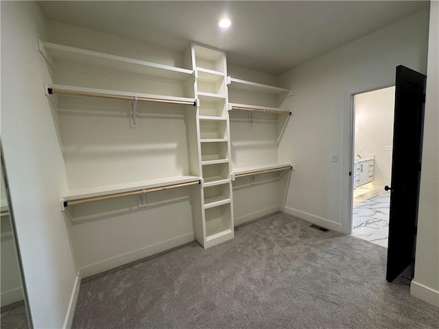 9019 Freedom Cir, Lenexa, KS 66227 - spacious closet with carpet floors