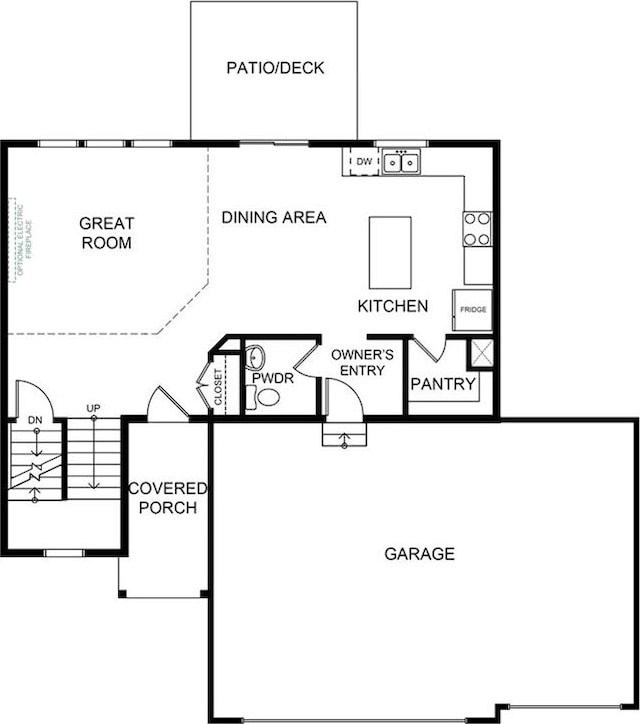 338 Meadowlark Dr, Raymore, MO 64083 - room layout
