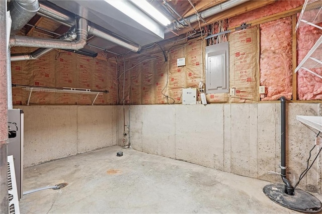 21607 W 51st St, Shawnee, KS 66226 - unfinished basement with electric panel