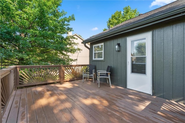 21607 W 51st St, Shawnee, KS 66226 - view of wooden deck