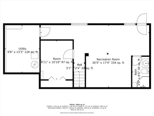 21607 W 51st St, Shawnee, KS 66226 - view of floor plan / room layout