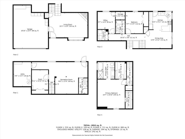 21607 W 51st St, Shawnee, KS 66226 - view of floor plan / room layout