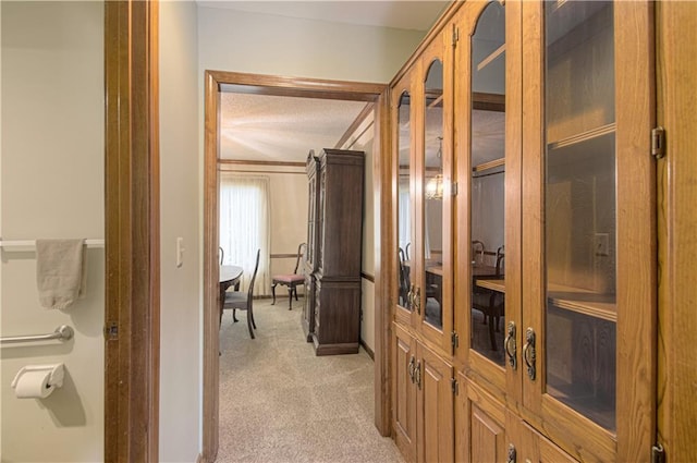 17725 W 68th Ter, Shawnee, KS 66217 - corridor featuring light carpet