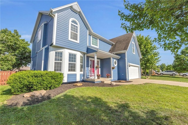 635 N Laurel St, Gardner, KS 66030 - traditional-style home featuring concrete driveway and a garage