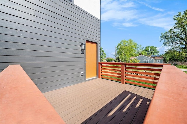 view of deck