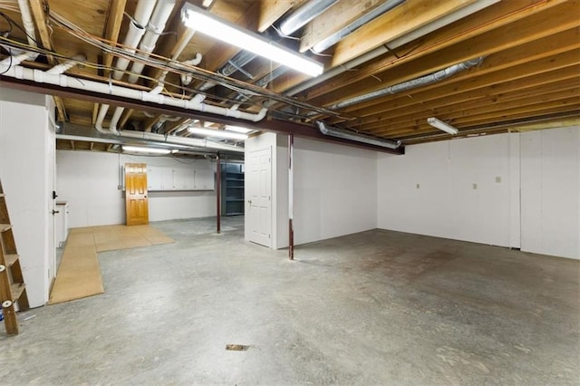 3000 Cedar Crest Dr, Independence, MO 64057 - view of unfinished basement