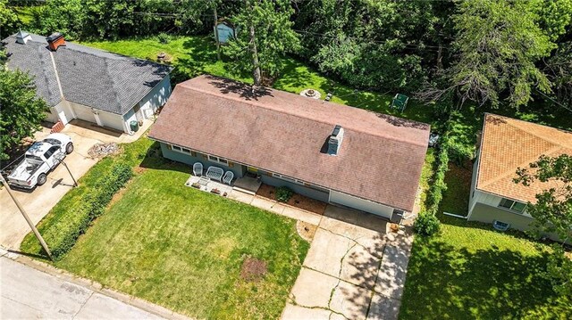 10621 E 32nd St, Independence, MO 64052 - view from above of property