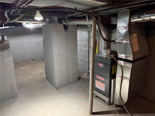 116 N Home St, Independence, MO 64053 - view of unfinished basement