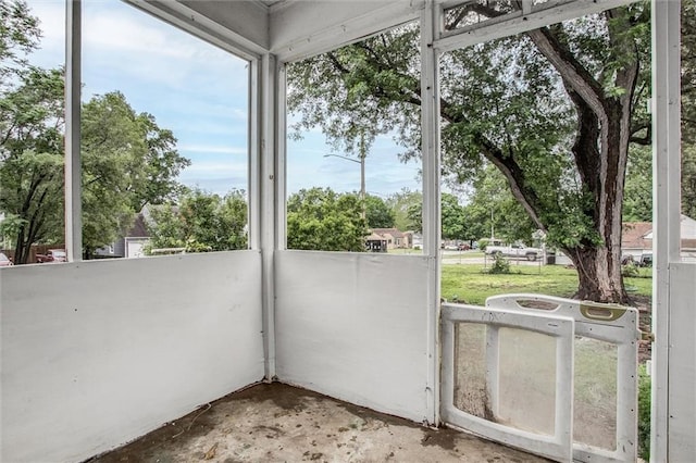 2738 S Crysler Ave, Independence, MO 64052 - view of unfurnished sunroom