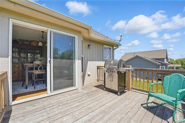 1037 NW 91st Ter, Kansas City, MO 64155 - deck with a grill