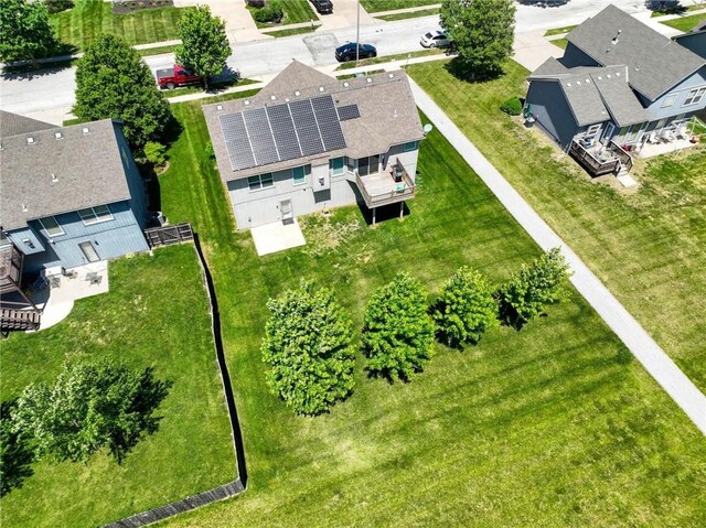 1037 NW 91st Ter, Kansas City, MO 64155 - view from above of property