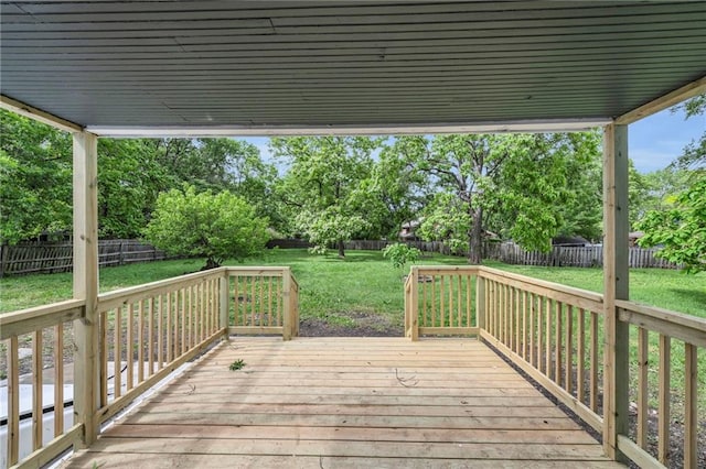 706 W Cedar St, Olathe, KS 66061 - view of wooden terrace