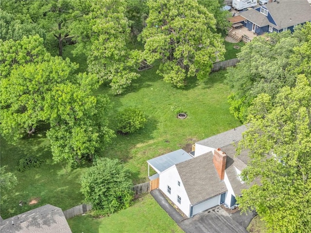 706 W Cedar St, Olathe, KS 66061 - aerial view of property and surrounding area