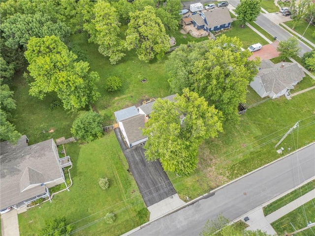 706 W Cedar St, Olathe, KS 66061 - aerial perspective of suburban area