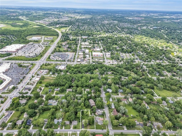 706 W Cedar St, Olathe, KS 66061 - aerial overview of property's location