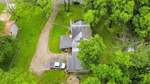 7508 Walnut St, Pleasant Valley, MO 64068 - view from above of property