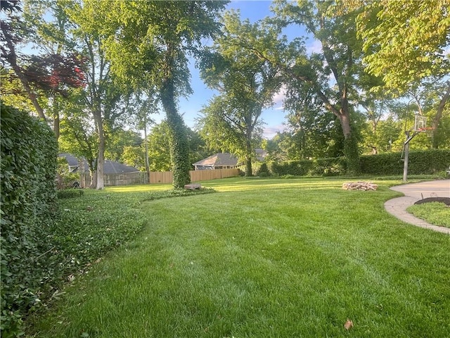 8122 Parkhill Rd, Lenexa, KS 66215 - view of yard