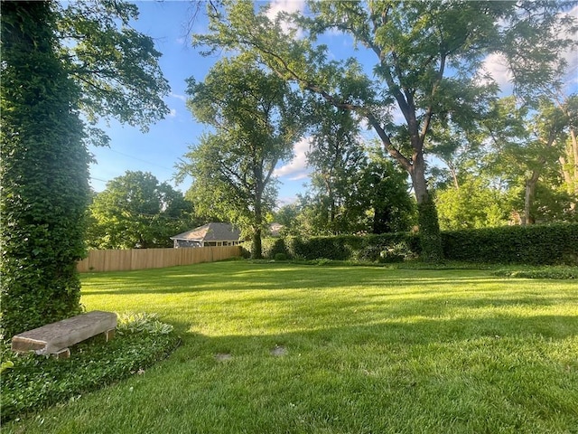 8122 Parkhill Rd, Lenexa, KS 66215 - view of yard