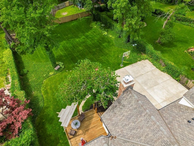 8122 Parkhill Rd, Lenexa, KS 66215 - drone / aerial view