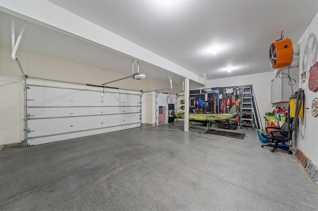 4500 Valley Ridge Dr, Saint Joseph, MO 64505 - garage with a garage door opener