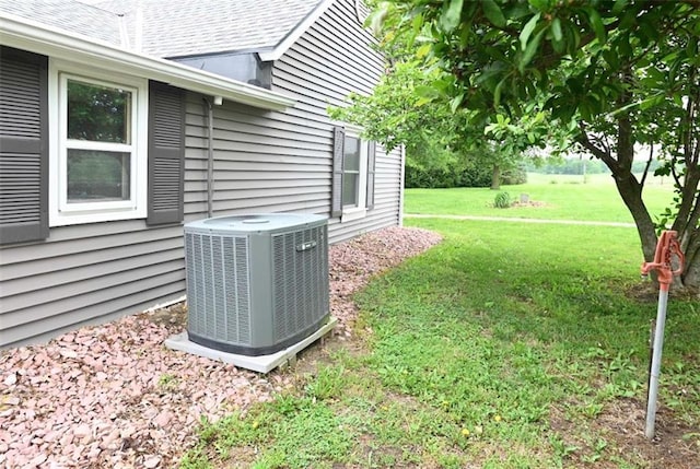 10855 72nd Rd, Agency, MO 64401 - exterior view of central AC unit and roof with shingles