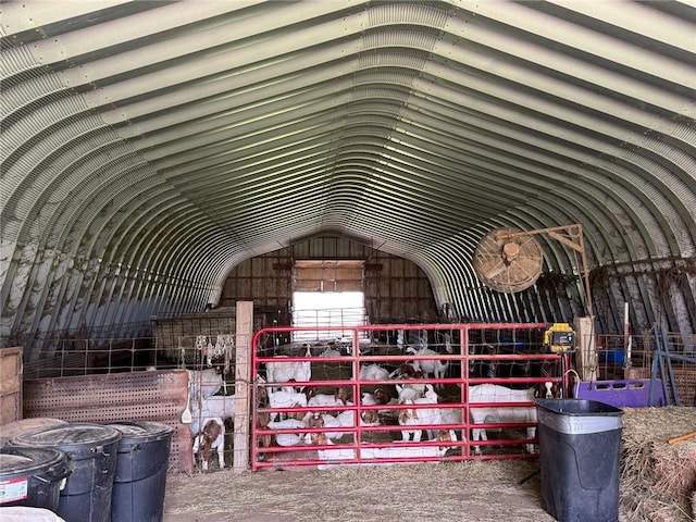 476 170th St, Fort Scott, KS 66701 - miscellaneous room featuring vaulted ceiling